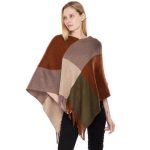 Style Poncho Femme Laine Hiver