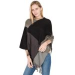 Chaleur du Poncho Femme Laine Hiver