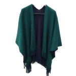 Poncho femme moderne