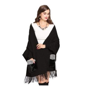 poncho femme tendance