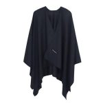 tendance poncho cachemire