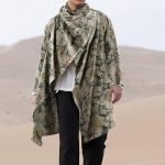 poncho plage masculin