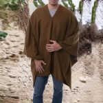 style poncho long masculin