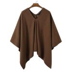 poncho chic long masculin