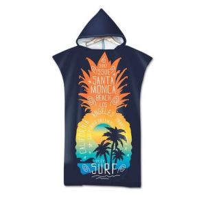 poncho adulte capuche serviette