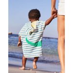 Poncho enfant rayures