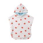 Poncho de Bain Bébé Fraise
