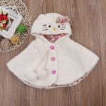 poncho enfant doux Hello Kitty