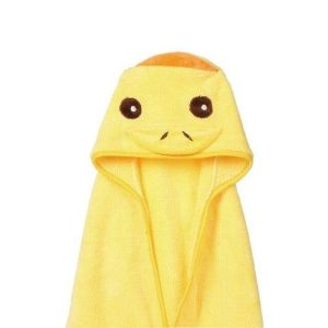 poncho de bain bébé en coton