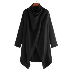 Poncho manches longues masculin