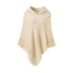 taille unique poncho femme