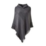 poncho élégant femme hiver