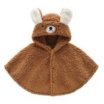 poncho enfant agneau