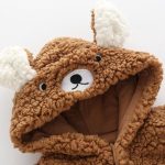 poncho bébé coton polyester