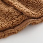 vêtements bébé poncho agneau