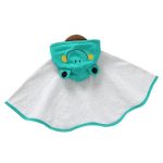 poncho bébé coton fin