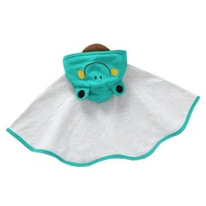 poncho bébé coton fin