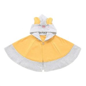 poncho bébé doux fin