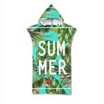 Poncho summer capuche plage