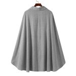 poncho manches longues style