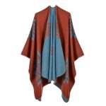 style chic poncho coton