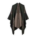 poncho polyester coton