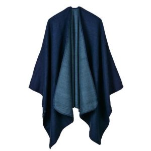 poncho femme chic hiver