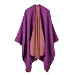 poncho tendance hiver