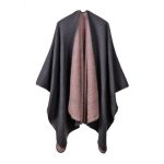 poncho hiver pour femme