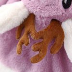 poncho bébé Noël confortable