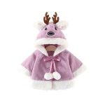 poncho renne de Noël pour bébé