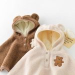 poncho velours chaud