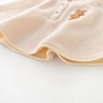 poncho bébé stylé