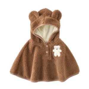 Poncho Bébé Ourson