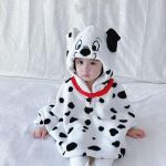 poncho enfant cosy dalmatien