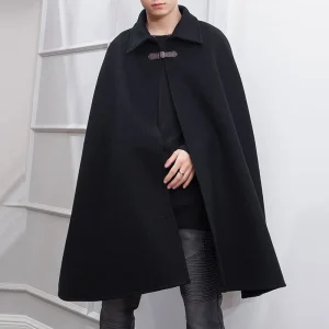 Poncho cape homme style streetwear