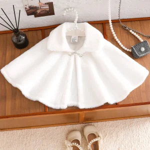 Cape princesse chaude pour fille